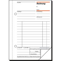 sigel Formularbuch, Rechnung, A6, 2 x 40 Blatt, SD