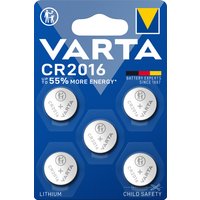 VARTA Lithium Knopfzelle, Electronics, CR2016, 5er Pack – Bild 2