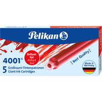 Pelikan Großraum-Tintenpatronen 4001 GTP/5, rot – Bild 2