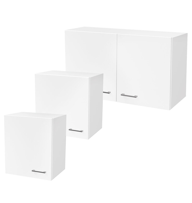 Hängeschrank Lucca Weiß 100x54x32cm – Bild 6