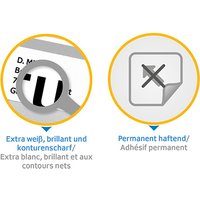 HERMA Universal-Etiketten PREMIUM, 70 x 42 mm, weiß