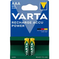 VARTA NiMH Akku, Rechargeable Accu, Micro (AAA), 800 mAh – Bild 2