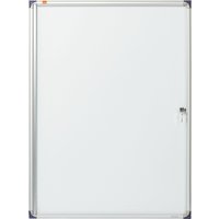 nobo Schaukasten, extraflach, Metall-Rückwand, 9 x DIN A4 – Bild 2