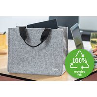 sigel Business-Filztasche Desk Sharing Bag Basic M, hellgrau – Bild 2