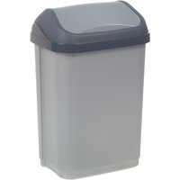 keeeper Abfalleimer, swantje, 25 Liter, silber / graphite – Bild 2