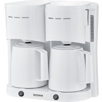 SEVERIN Duo-Filterkaffeemaschine KA 9314, weiß