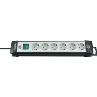 brennenstuhl Steckdosenleiste, Premium-Line, 6-fach