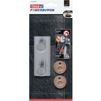 tesa Powerbutton Hakenleiste Classic, 2-fach