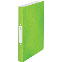 LEITZ Ringbuch WOW, DIN A4, PP, grün, 2 Ringe – Bild 2