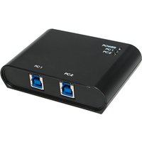 LogiLink USB 3.0 Sharing Switch, 2 PC, s auf 1 USB Endgerät
