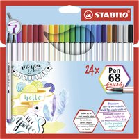 Stabilo SC-55500415 Pinselstift 24er – Bild 2