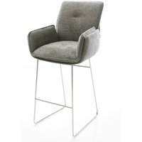 DELIFE Nela-Flex Barstuhl Schlamm