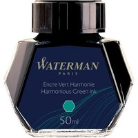WATERMAN Tinte, harmoniegrün, Inhalt: 50 ml im Glas
