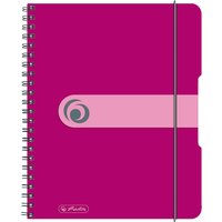 herlitz Collegeblock easy orga to go, A5, 80 Blatt, beere – Bild 2