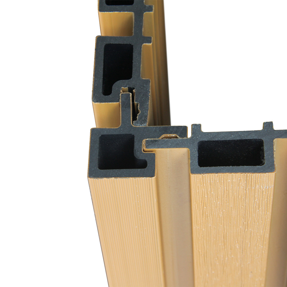 WPC Eckprofil für Fassadenverkleidung SANO Teak - 8er Set – Bild 6