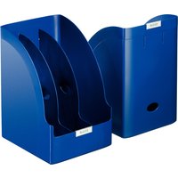 LEITZ Stehsammler Plus Jumbo, DIN A4, Polystyrol, blau – Bild 2
