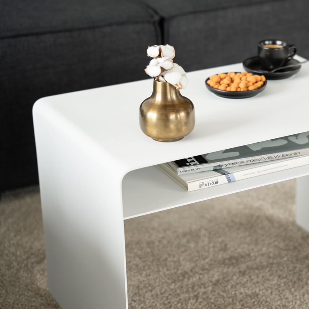 Home Deluxe 4058166302991 Beistelltisch Weiß – Bild 6
