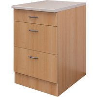 Auszugsunterschrank Nano Braun/Beige 60x85x60cm