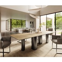 DELIFE Edge Esstisch Keramik 300x100 – Bild 2
