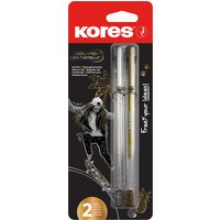 Kores Gel-Tintenroller, K11 Metallic, 2er Blister – Bild 2