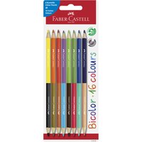 FABER-CASTELL Buntstifte Bicolor, 8er Blisterkarte – Bild 2