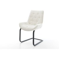 Freischwinger Taimi-Flex Bouclé Soft Beige Freischwinger flach Schwarz