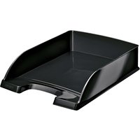 LEITZ Briefablage Plus WOW, A4, Polystyrol, schwarz