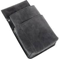 Alassio Gürteltasche für Kellnerbörse, Hunter-Leder, grau