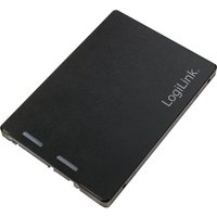 LogiLink M.2 SSD - 2,5, SATA Adapter, schwarz
