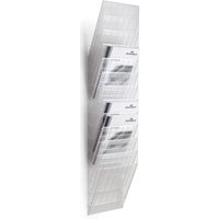DURABLE Wand-Prospekthalter-Set, FLEXIBOXX 12, A4 – Bild 2