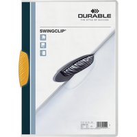 DURABLE Klemmhefter SWINGCLIP, DIN A4, Clip gelb