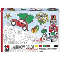 Marabu Window Color Set, XMAS Traditional, 6 x 25 ml – Bild 2