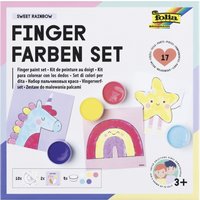 folia Fingerfarben-Set, SWEET RAINBOW