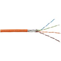 DIGITUS Installationskabel, Kat.7, S/FTP, 100 m Ring, orange – Bild 2