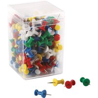 magnetoplan Pinnwand-Nadeln, farbig, Inhalt: 200 Stück