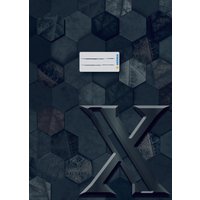 HERMA Heftschoner X, aus Karton, DIN A4, schwarz