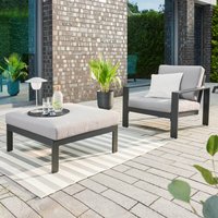 Gartenlounge Aluminium RIO S - Anthrazit