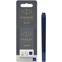 PARKER Großraum-Tintenpatronen QUINK, im Blister, blau – Bild 2