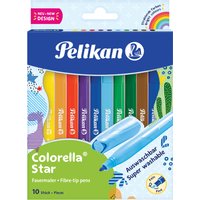 Pelikan Fasermaler colorella star, 10er Kartonetui