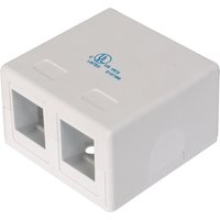 DIGITUS Leergehäuse für 2 Keystone-Module, reinweiß – Bild 2