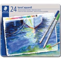STAEDTLER Aquarellstift karat, 24er Metalletui