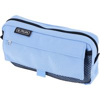 herlitz Schlamper-Etui mit Netztasche, Pastell Mix