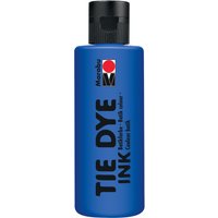 Marabu Batikfarbe TIE DYE INK, 80 ml, 053 dunkelblau