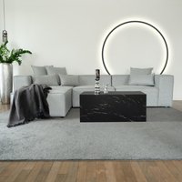 Home Deluxe 4058166244673 Sofa Hellgrau – Bild 2