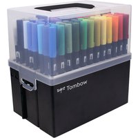 Tombow Doppelfasermaler, ABT DUAL BRUSH PEN, 108er Stiftebox
