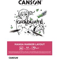 CANSON Studienblock GRADUATE Manga Marker Layout, DIN A4 – Bild 2