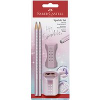 FABER-CASTELL Schreibset GRIP SPARKLE, rosé – Bild 2