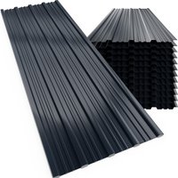 Gardebruk Trapezblech 24er-Set Anthrazit 129x46cm 14m