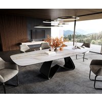 DELIFE Edge Esstisch Bootform Keramik