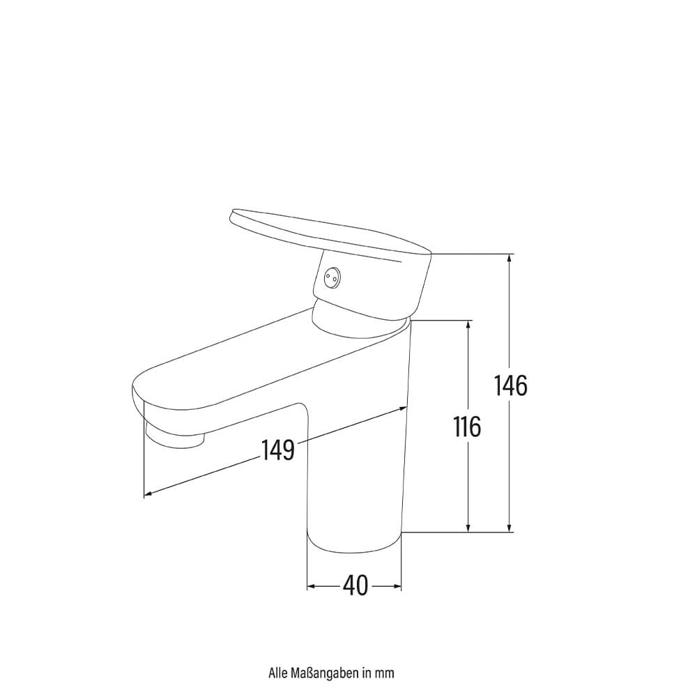 Home Deluxe 4058166248022 Waschtischarmatur – Bild 3